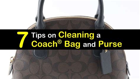 how to wash coach bag.